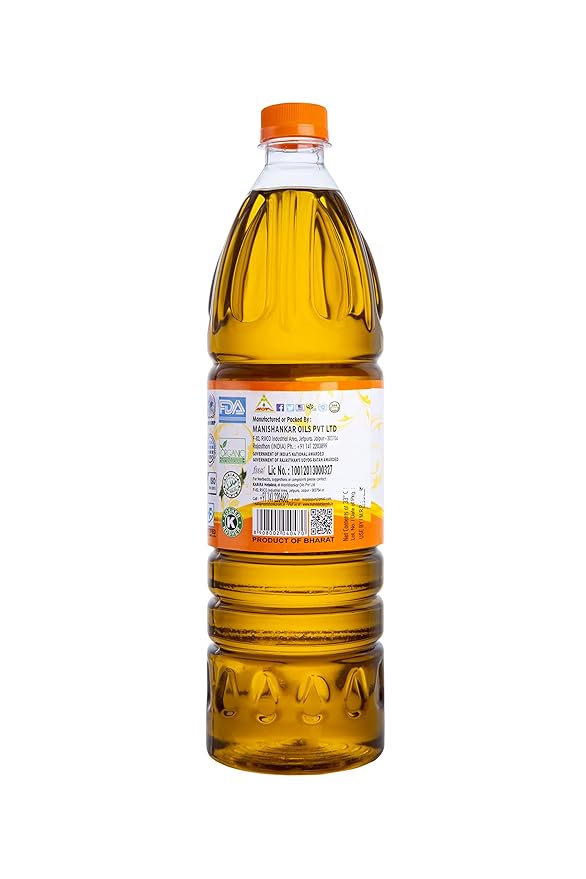 Kabira Sesame (Gingelly) Oil 1L | Cold-Pressed & 100% Pure | Naturally Extracted