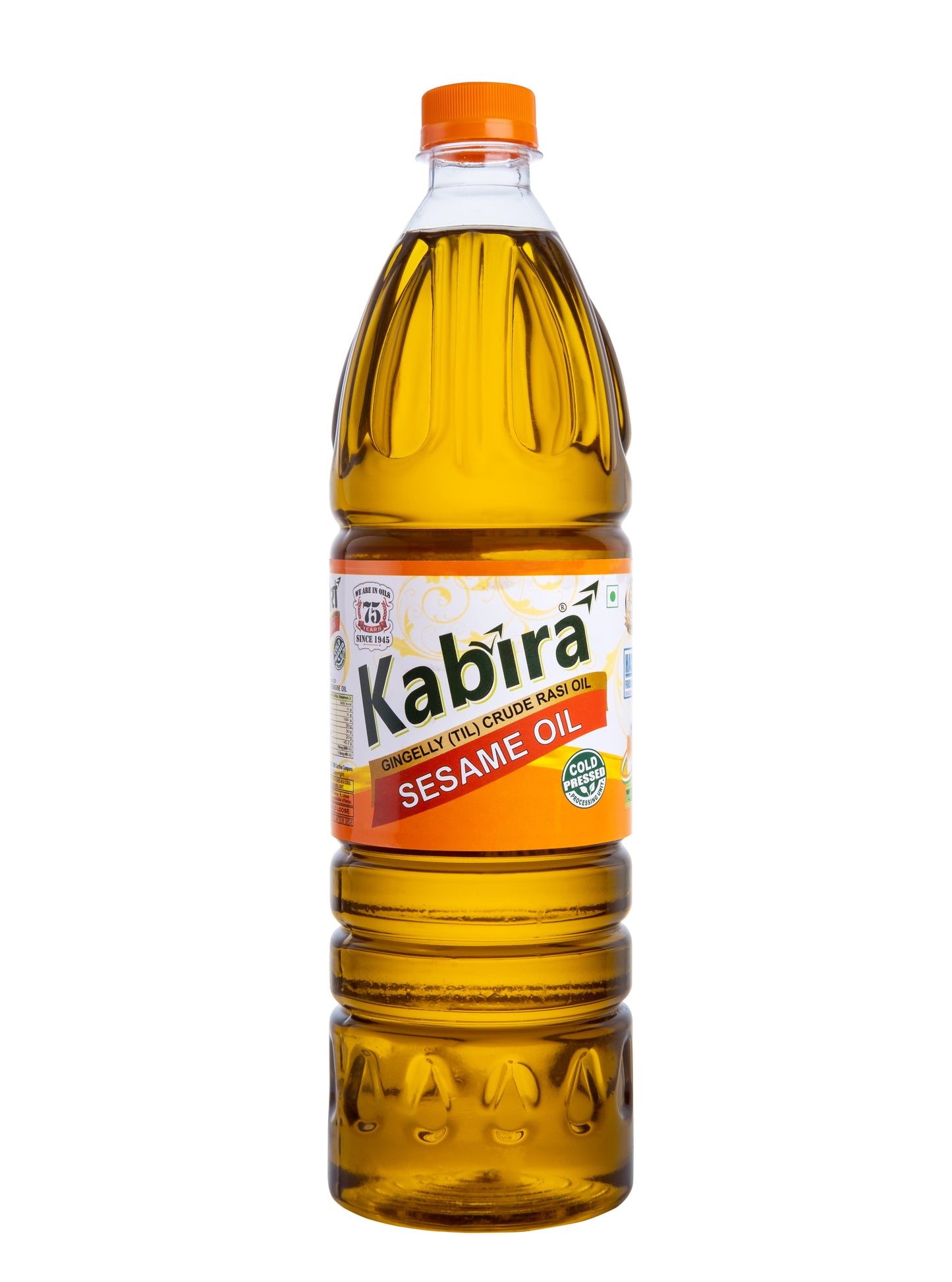 Kabira Sesame (Gingelly) Oil 1L | Cold-Pressed & 100% Pure | Naturally Extracted
