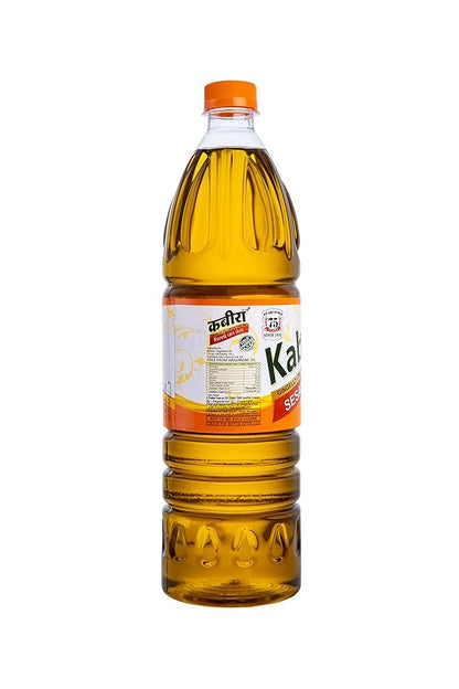 Kabira Sesame (Gingelly) Oil 1L | Cold-Pressed & 100% Pure | Naturally Extracted